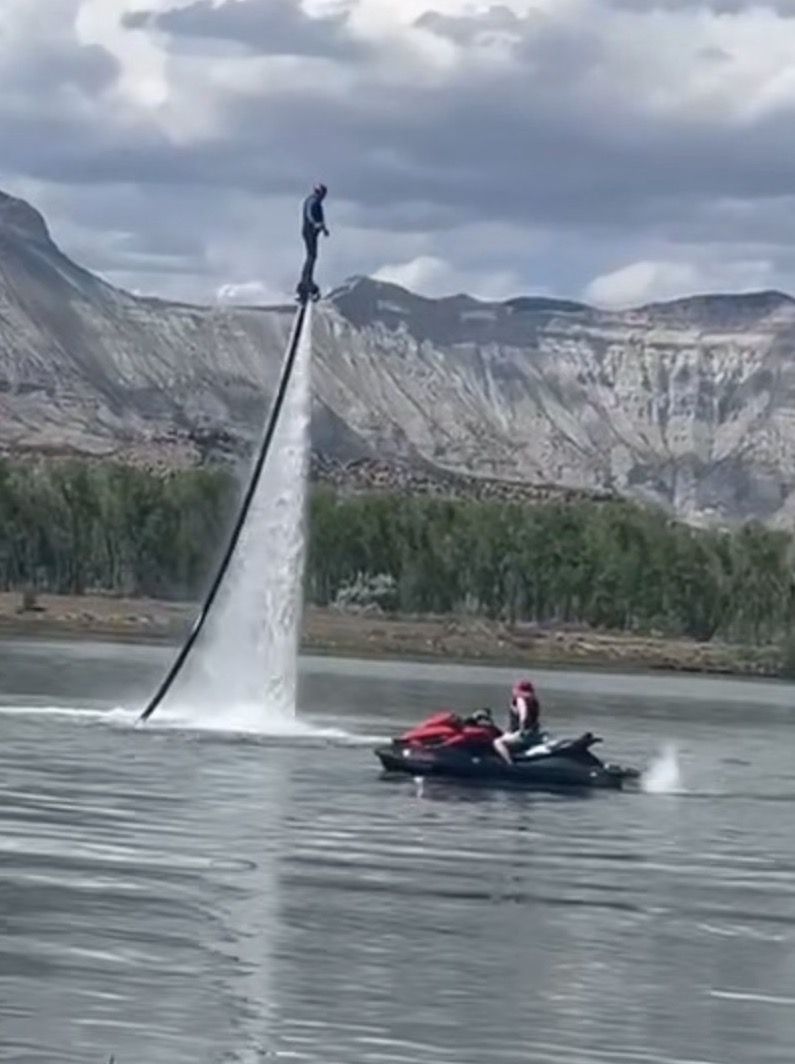 2014 jet ski with fly board 