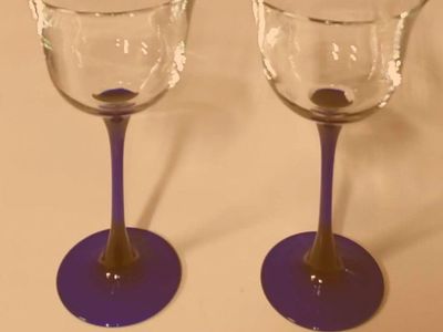 Wine glasses