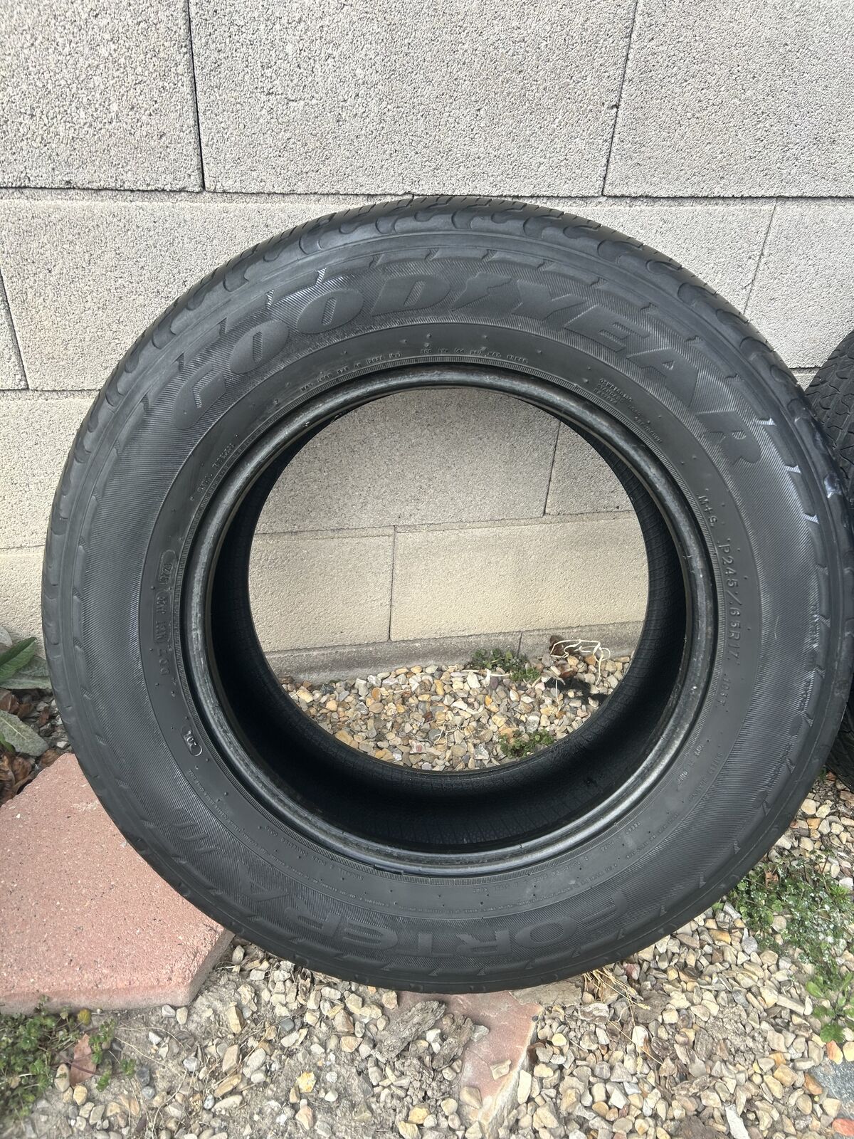 Tires 245/65R17 Goodyear