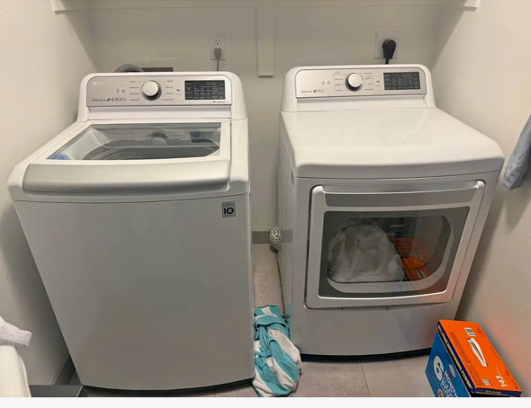 LG Smart Washer & Dryer