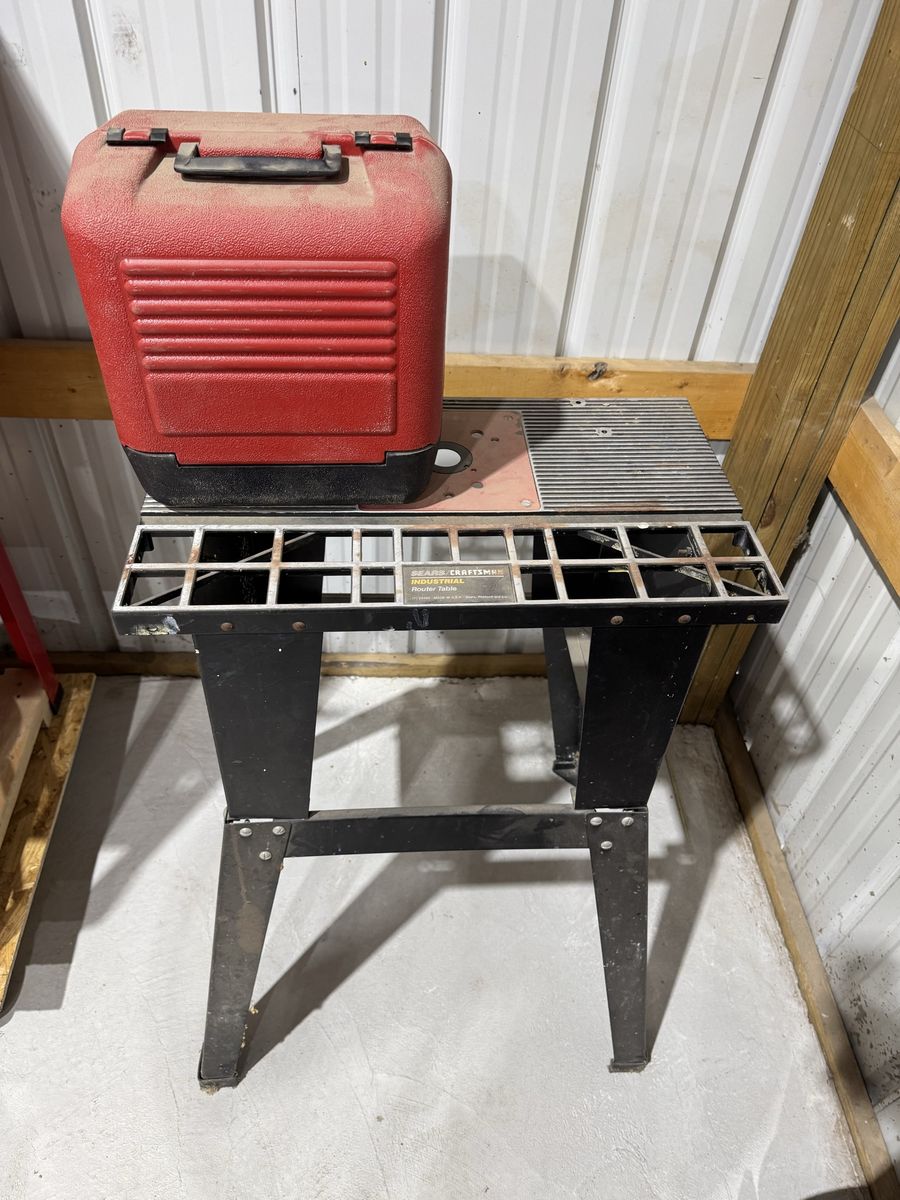 Craftsman Router Table & Router Combo - Industrial