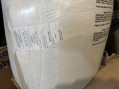 New 3 Inch King My Pillow Mattress Topper