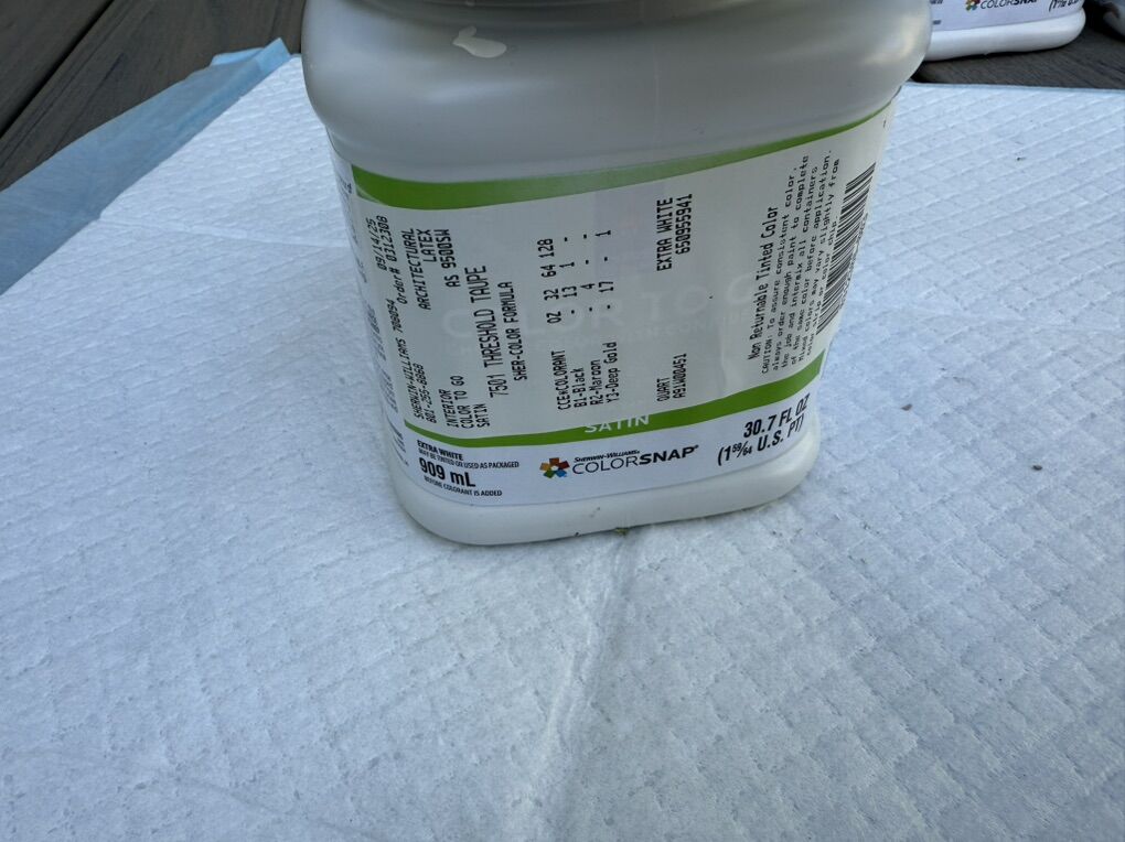 Sherwin Williams Interior Satin Latex PaInt 1 Qt