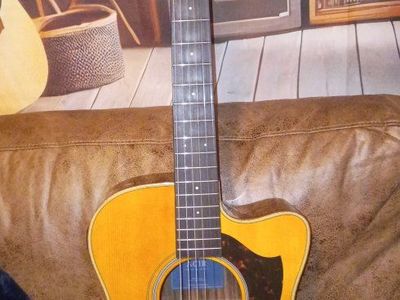 Yamaha A1R Cutaway Acoustic-Electric Guitar - Natural Finish