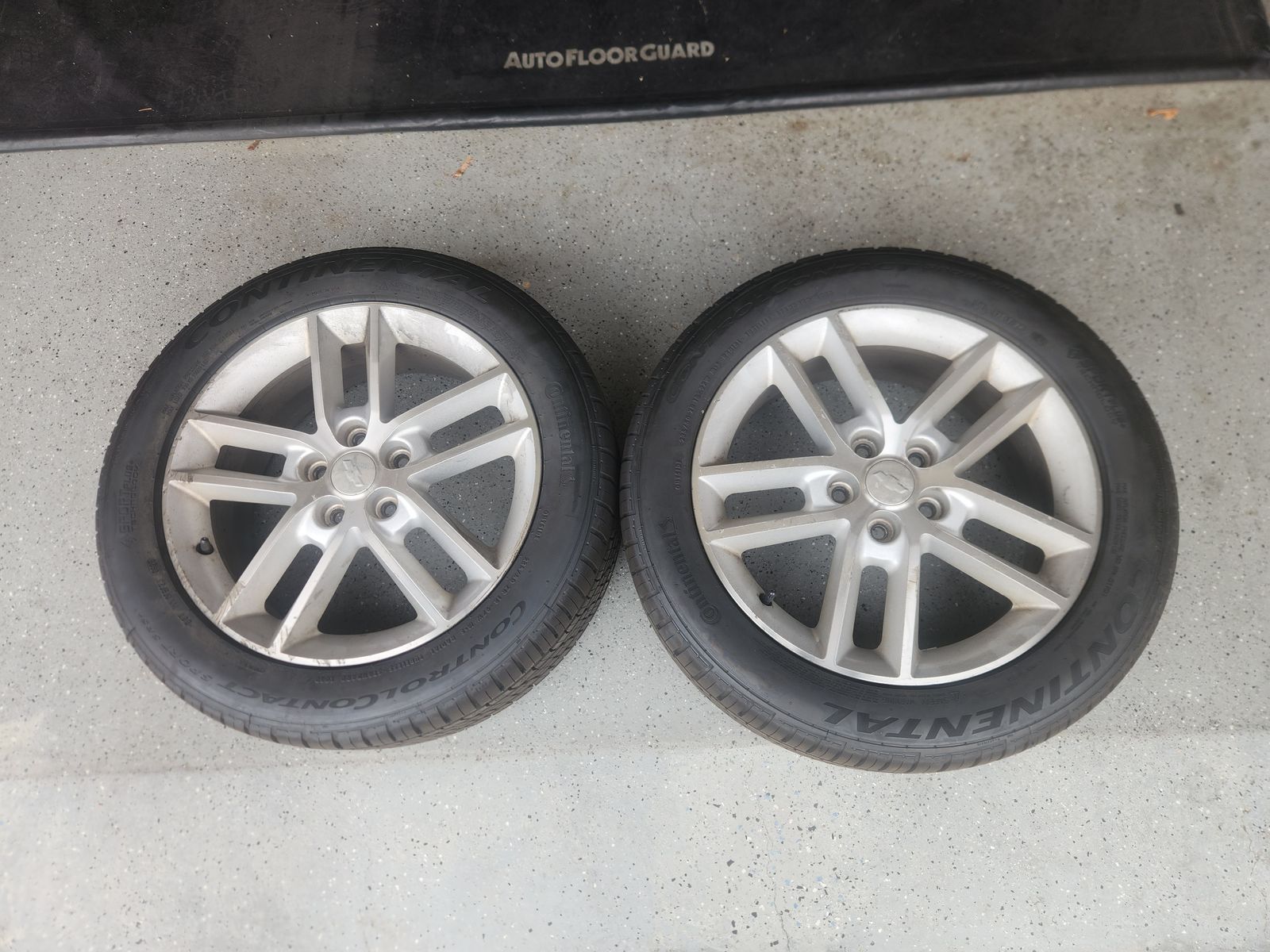 Tires w/Rims - Continental ControlContact Sport SRS+ 235/50 ZR18 97 W
