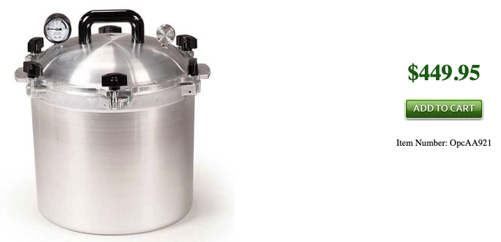 All American Pressure Cooker Canner 21-Quart NEW