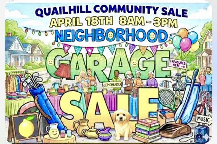Quailhill Community Garage Sale Saratoga Springs