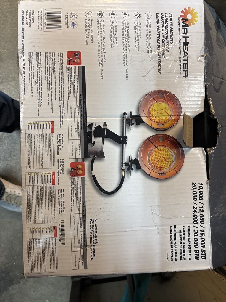 Mr. Heater Tank Top Heater