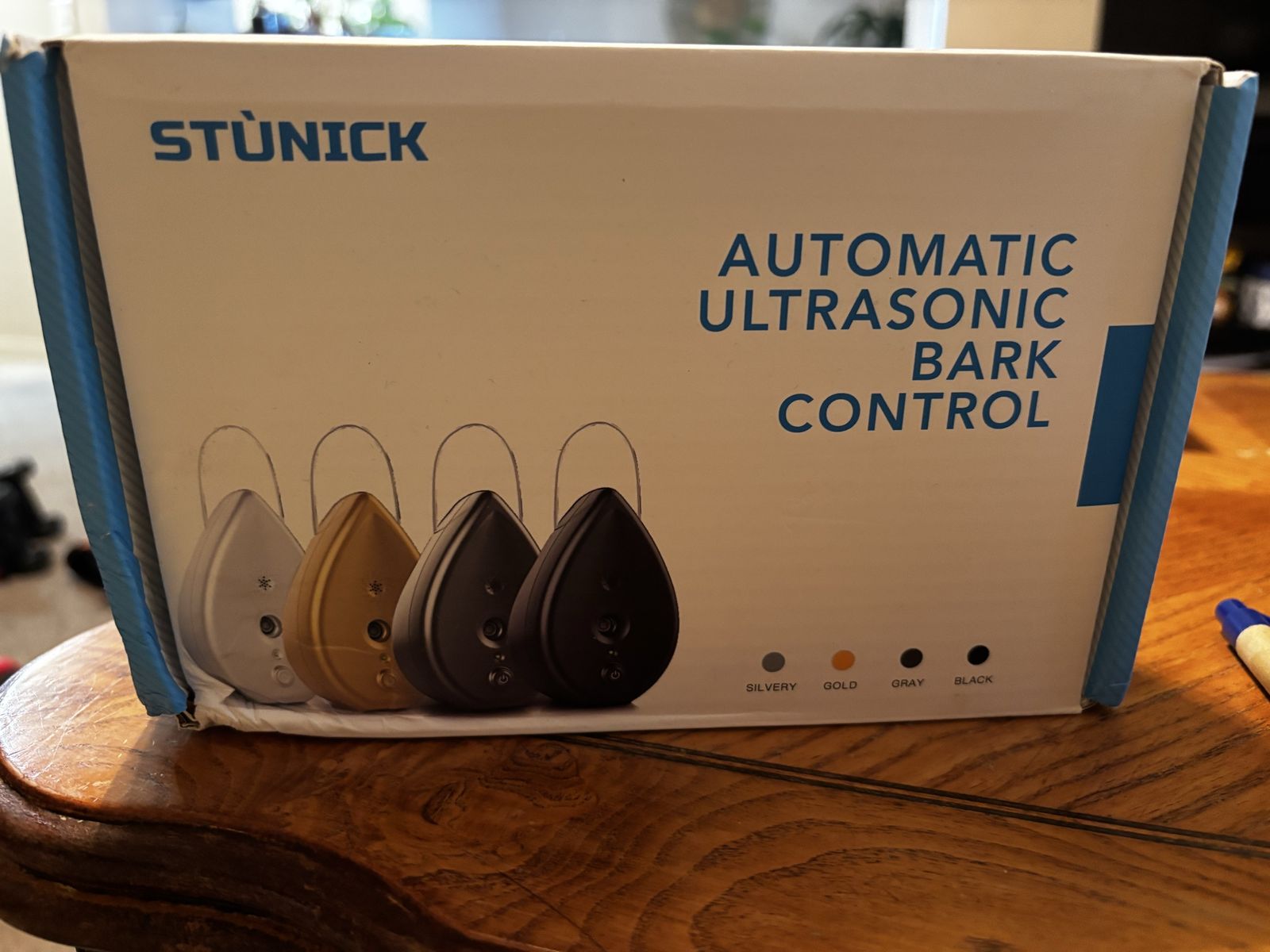 STÜNICK M-237 Automatic Ultrasonic Bark Control Device - Black, Indoor/Outdoor