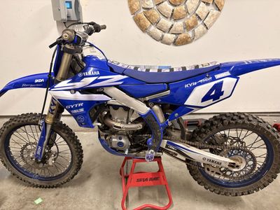 2019 Yamaha YZ450F Dirt Bike - Blue, Mechanically Sound