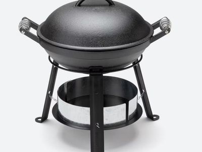 Barebones Living Cast Iron All-In-One Grill & Outdoor Cookset