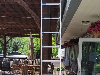 12 Foot Multi-Position Heavy Duty Aluminum Folding Ladder