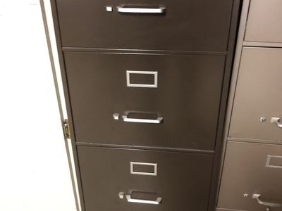 Office 4 Drawer Legal Size File Cabinet