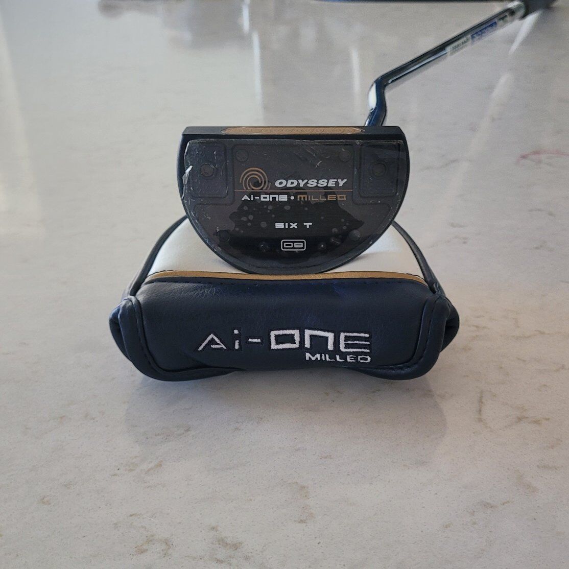 NEW-Odyssey Ai-One Milled Six T DB Putter 35in