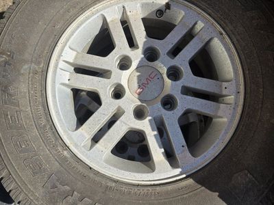 2012 GMC Canyon 235/75R16 All-Season Tires mounted and balanced on Wheels - Set of 4