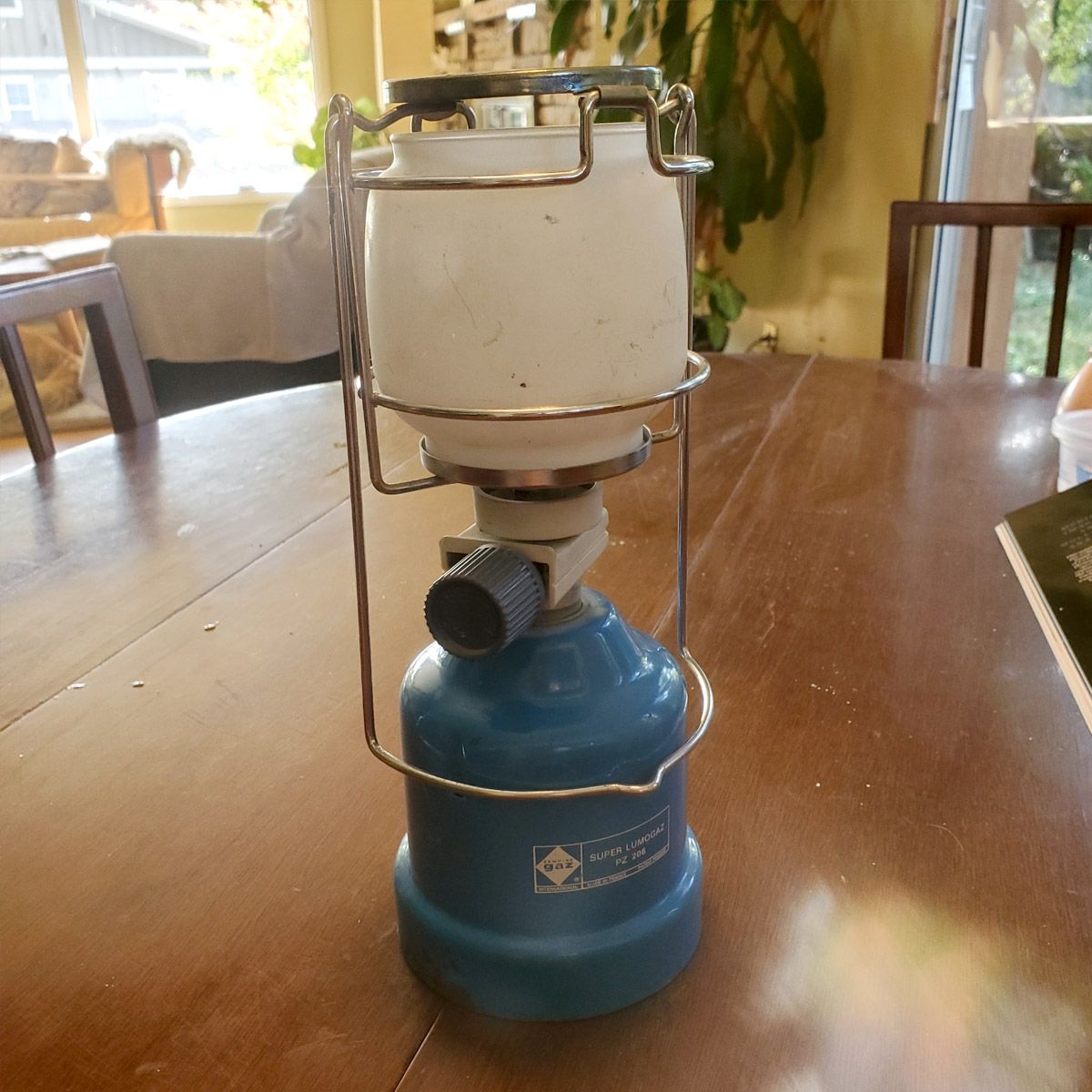 Super Lumogaz camp gas lamp