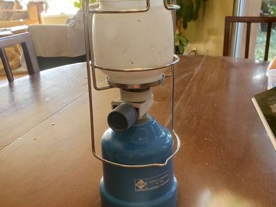 Super Lumogaz camp gas lamp