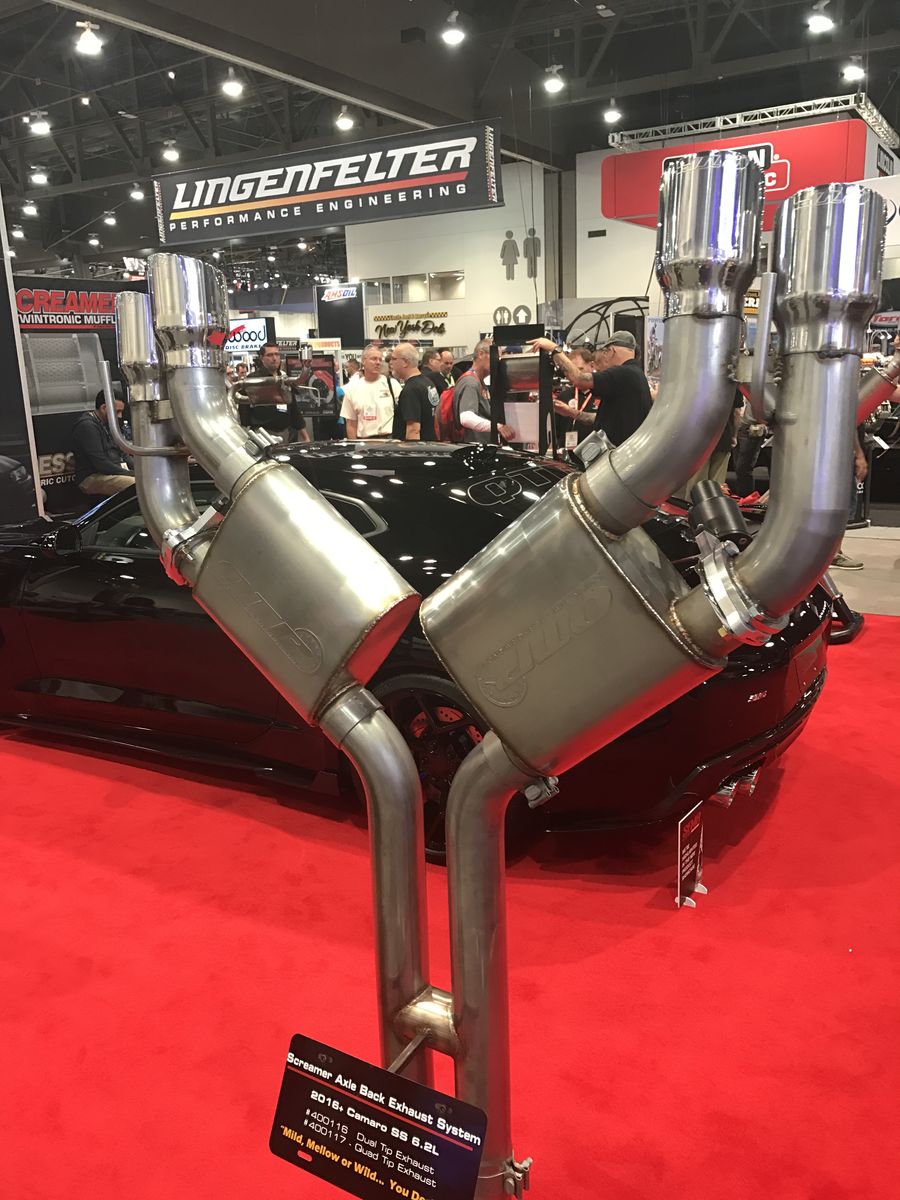 Camaro ZL-1 Exhaust system