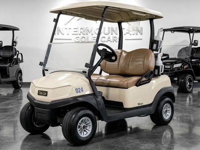 Beautiful 2020 Beige Lithium Club Car TEMPO Golf Cart
