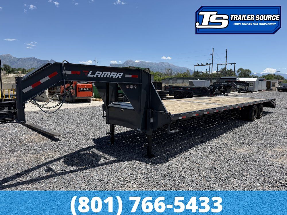 8.5x36 Lamar FD Equipment Trailer - 25K GVWR - Max Ramps