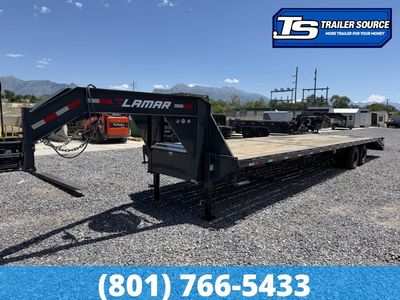 8.5x36 Lamar FD Equipment Trailer - 25K GVWR - Max Ramps