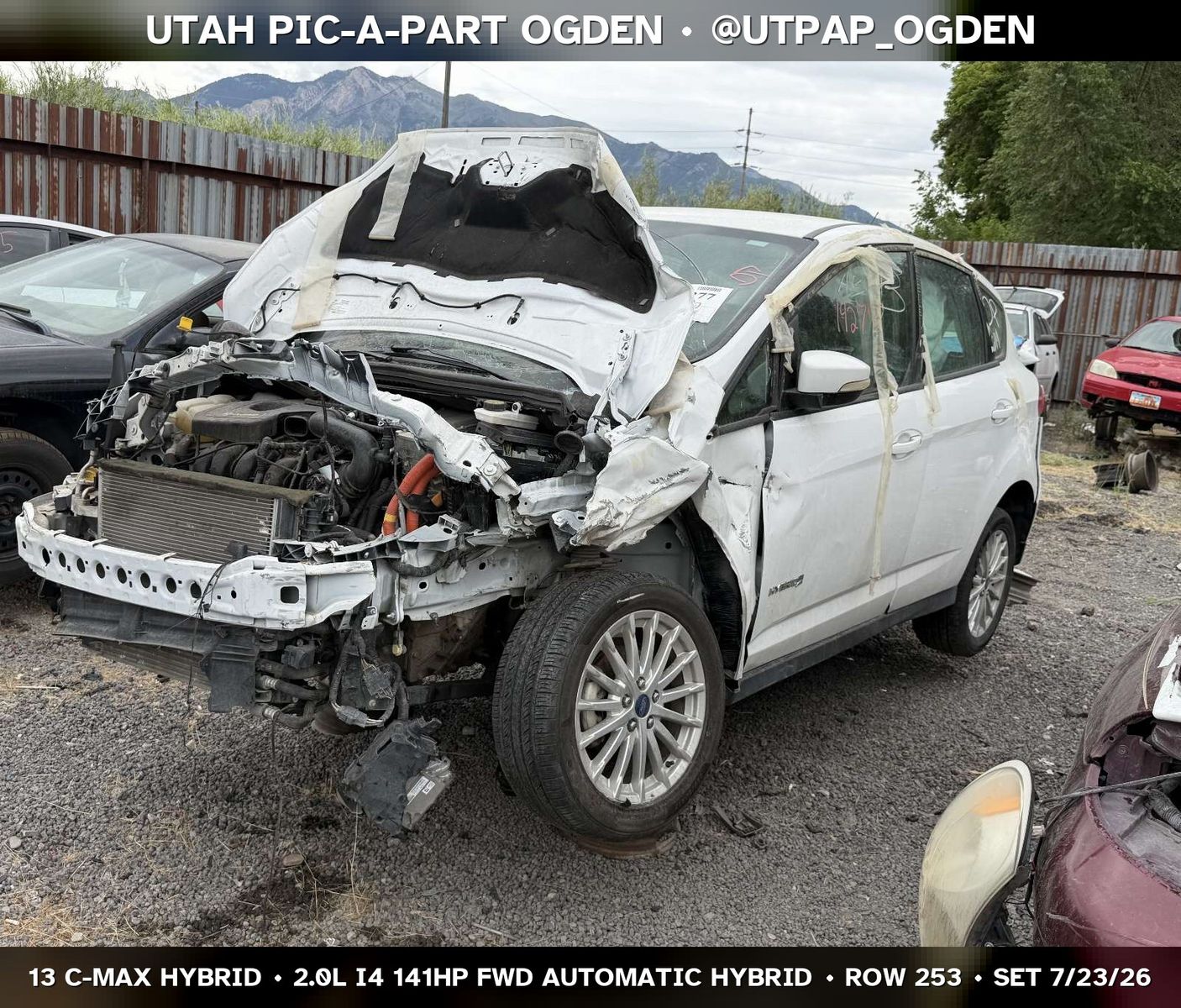 Just In! 2013 Ford C-MAX Hybrid Parts - UTPAP Ogden