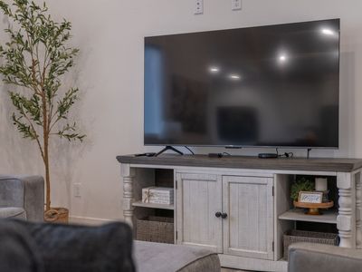 Ashley Havalance TV Stand AND Matching End Table – $400