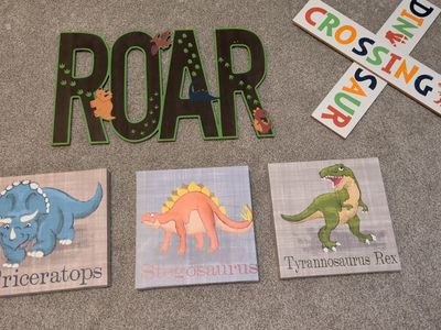 Dino Little boy room decor