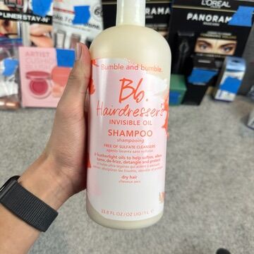 Bumble and bumble Bb Hairdressers Invisible Oil Shampoo Hair PREOWNED 90% FULL