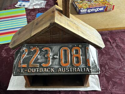 Birdhouse Hand made repurposed materials