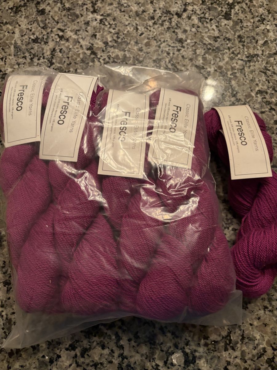 Classic Elite Yarns Fresco 9 new skeins