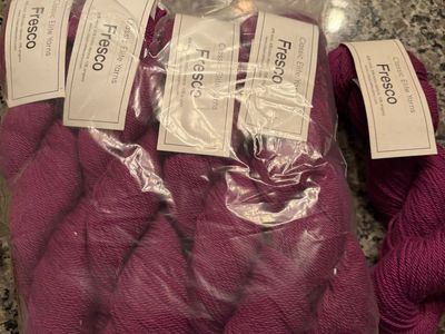 Classic Elite Yarns Fresco 9 new skeins