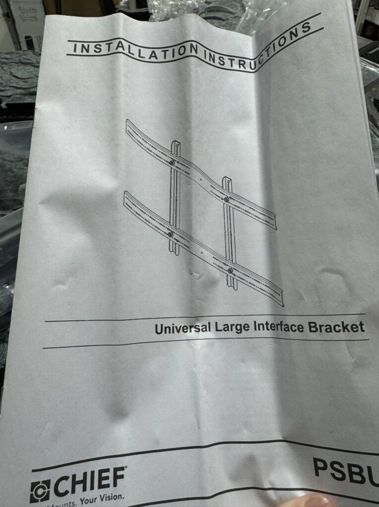 Chief Universal Large Interface Bracket