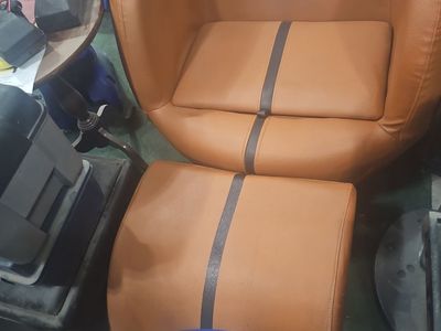 Bud Light Football/Basketball Chair with Cooler & Ottoman - Unique Man Cave Seating