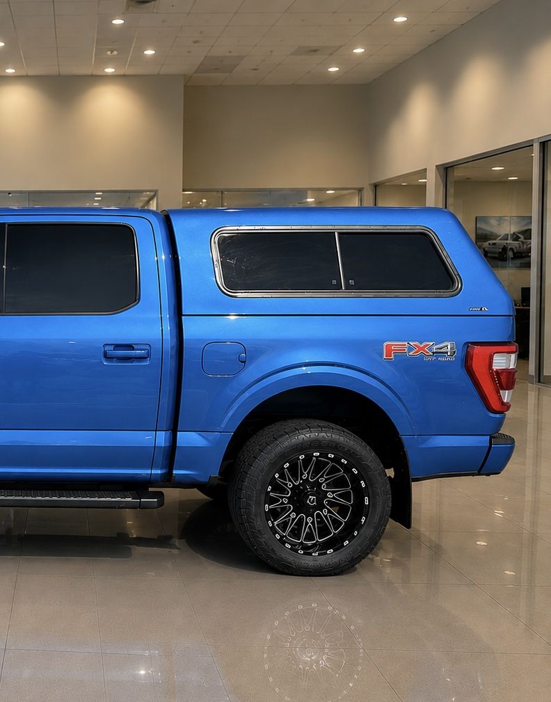 Blue ARE Truck Shell / Camper Top For Sale Only – Fits 2015-2026 Ford F-150 5.5’ Bed