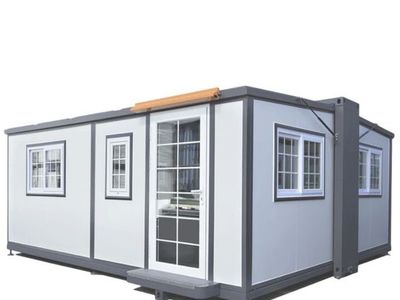 Bastone 16.5'x20' Mobile Prefab Tiny Home/Office - Expandable, Portable Structure