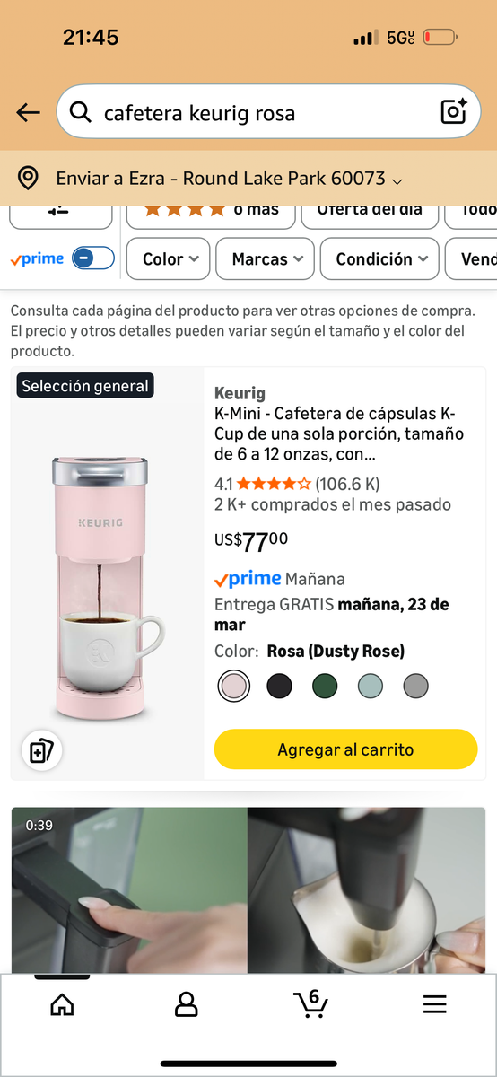 Keurig PINK So pretty!