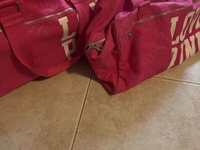 Love Pink Duffel Bag & Carry On piece