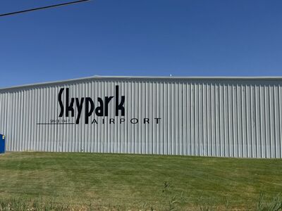 FOR SALE SKYPARK AIRPORT HANGAR