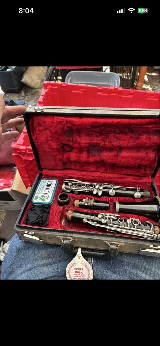 Vintage Normandy Resotone Clarinet with Hard Case