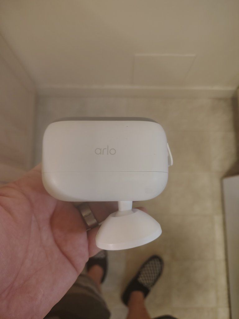 Arlo Essential Wireless Video Doorbell - White, 1080p HD, Motion Detection