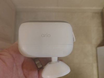 Arlo Essential Wireless Video Doorbell - White, 1080p HD, Motion Detection