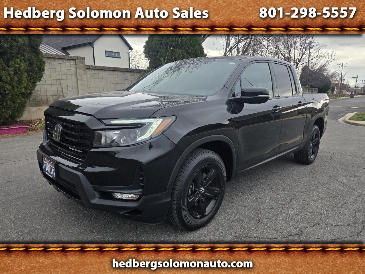 2021 Honda Ridgeline Black Edition