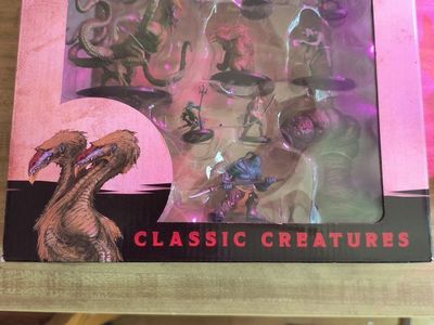 Very rare OOP Dungeons and Dragons classic creatures demogorgan edition