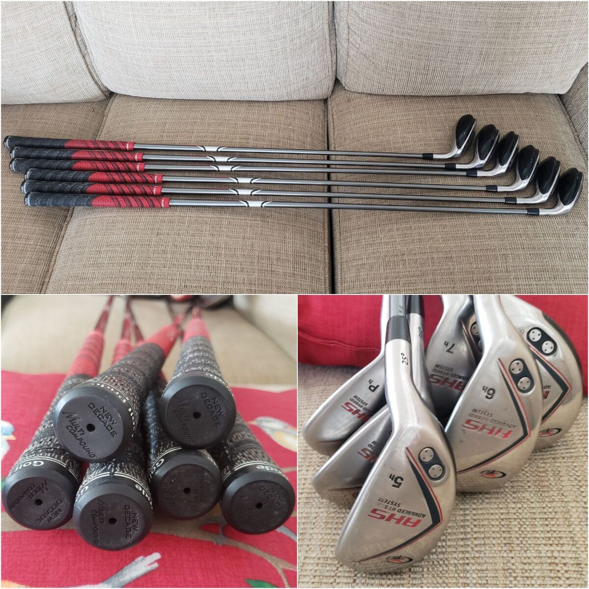 GOLF CLUBS ADVANCED HYBRID SYSTEM AHS