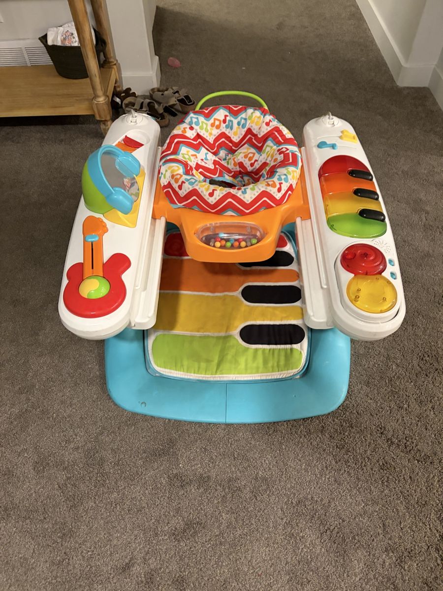 Fisher-Price 4-in-1 Step 'n Play Piano Activity Center & Jumper