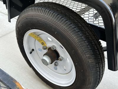 Utility Trailer Wheels Tires Like New