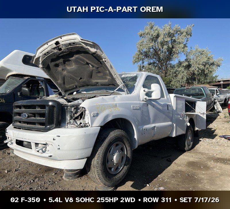 Just In! 2002 Ford F-350 Parts - UTPAP Orem