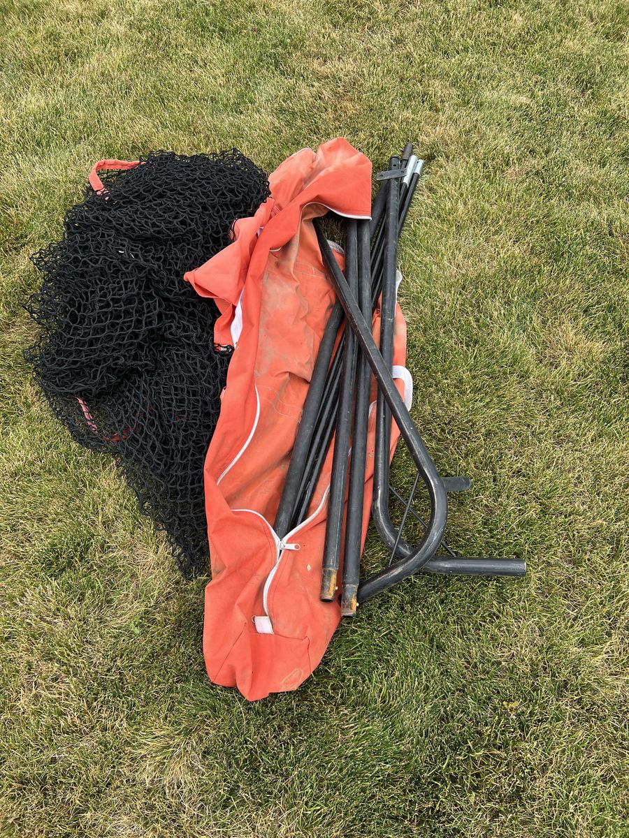 GoSports Portable Soccer Goal or Golf Net, Full Size, Used Condition