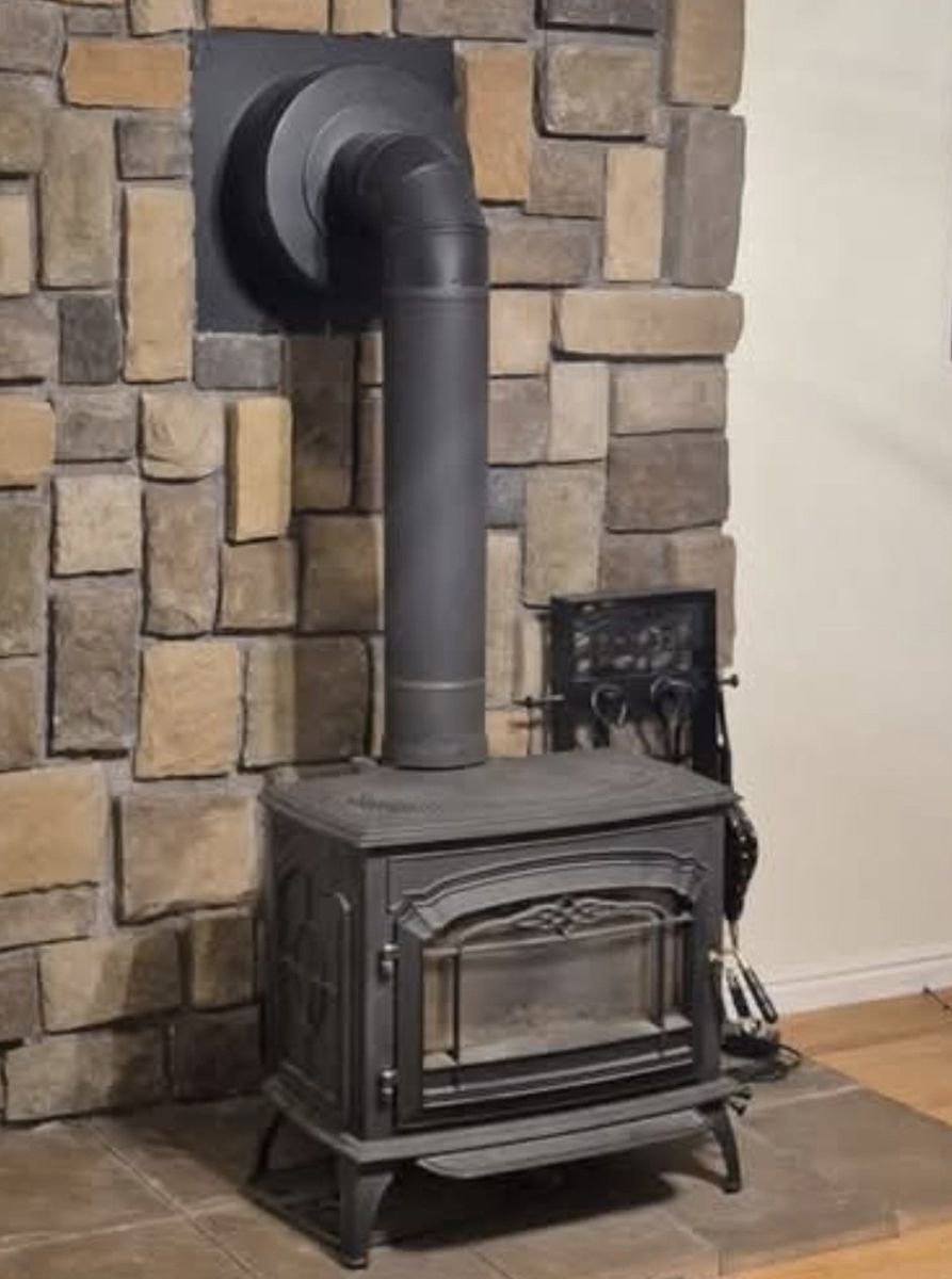 Quadrafire wood burning stove
